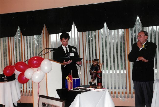 Roughley Insurance awards ceremony