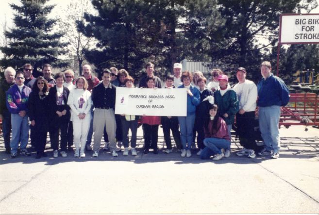Insurance Brokers Association of Durham Region — Big Bike for Stroke